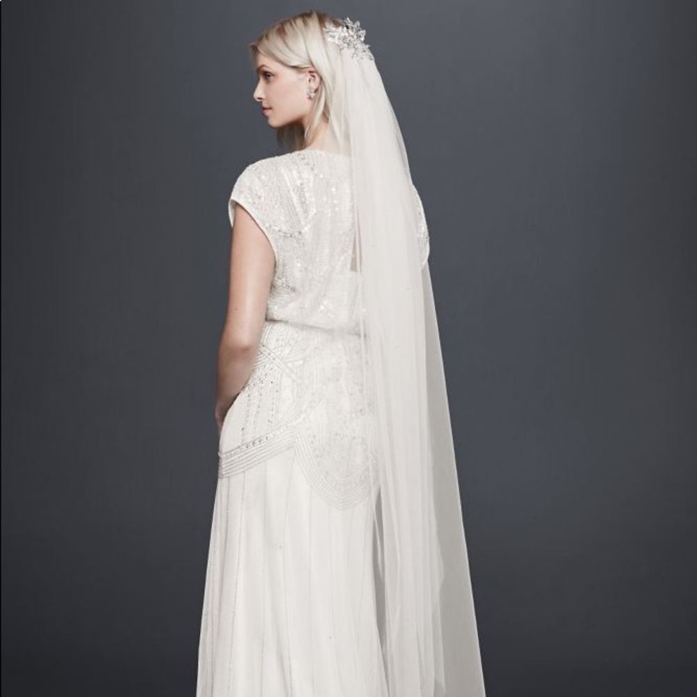 Jenny Peckham walking length veil
